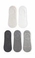 Pack 5 Calcetines Invisibles,GRIS